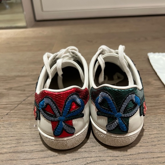 Gucci Ace Flower Sneakers - Picture 3 of 4